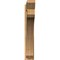 Ekena Millwork Legacy Slat Rough Sawn Outlooker, Western Red Cedar, 8"W x 48"D x 48"H OUT08X48X48LEC06RWR - alternate 4